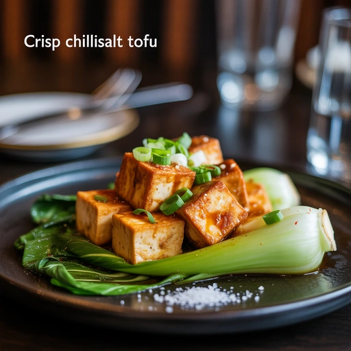 脆皮辣椒盐豆腐
